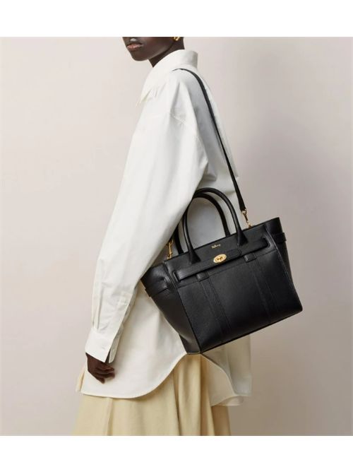 SMALL ZIPPED BAYSWATER MULBERRY | HH4406/205A100A100 Black